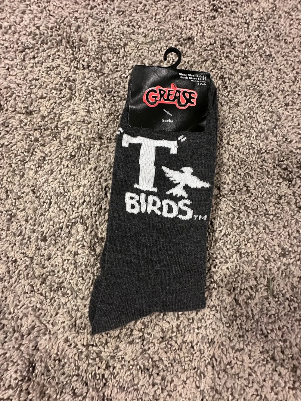 Greace Tbirds Socks Size 6.5-12 Shoe Size